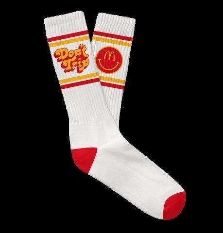 Free Easy Camp McDonalds Socks