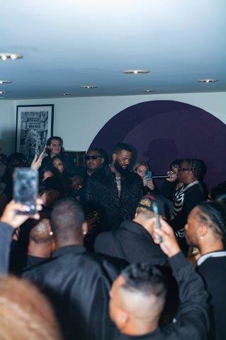 The Game and Hit Boy amongst the crowd photo by Chase Yi