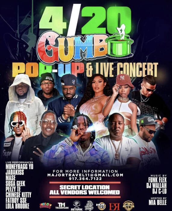 unnamed-62 Gumbo Official 420 Pop-Up & Live Concert Is On The Way To New Jersey (Moneybagg Yo, Jadakiss, Mase, Lola Brooke, and More)  