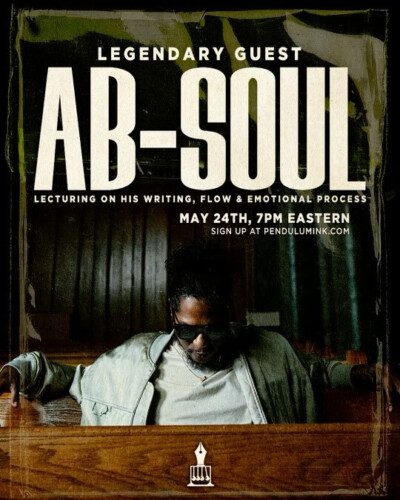 unnamed-17-400x500 Ab-Soul To Guest Lecture Pendulum Ink's Next Online Class  