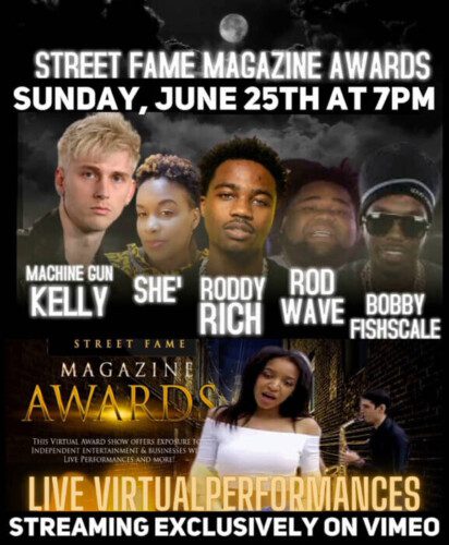 Street-Fame-Magazine-Awards-412x500 Street Fame Magazine / Andrea's Talent Management Awards Show Features Performances From Rod Wave, Roddy Rich, She' & More ATM Music Artists  